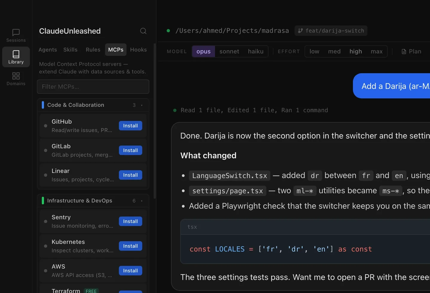 Le catalogue de 47 connecteurs MCP, de GitHub aux bases de données